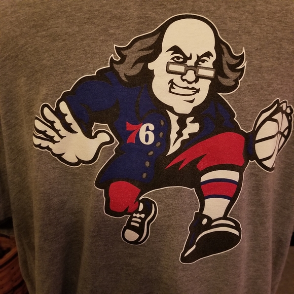 76ers ben franklin shirt